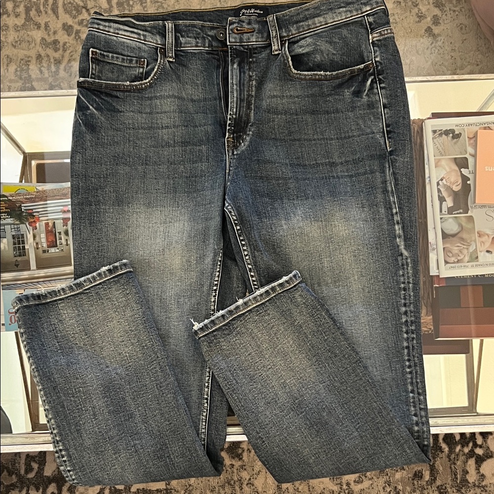 Men's Straight Jeans in Blue